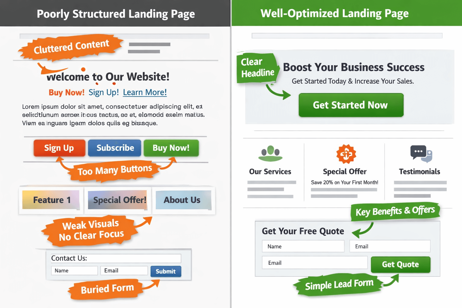 Landing Pages
