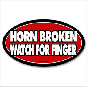 S-184 Horn Broken