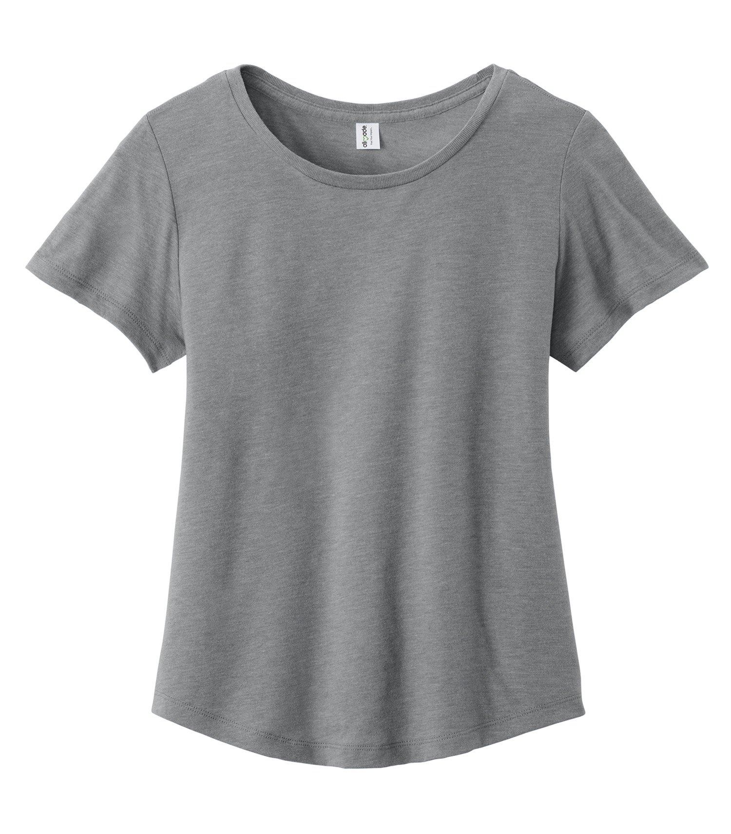 ALLMADE? WOMEN'S RELAXED TRI-BLEND SCOOP NECK TEE (AL2015CA)