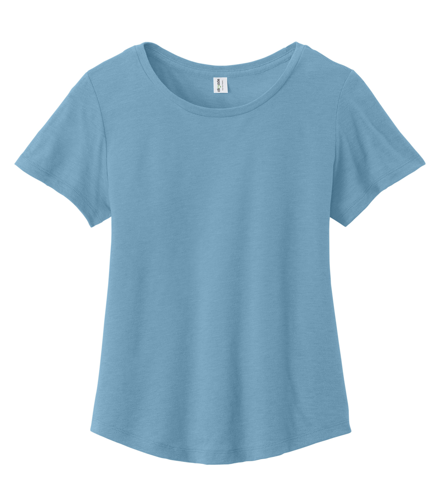 ALLMADE? WOMEN'S RELAXED ORGANIC COTTON SCOOP NECK TEE (AL2108CA)