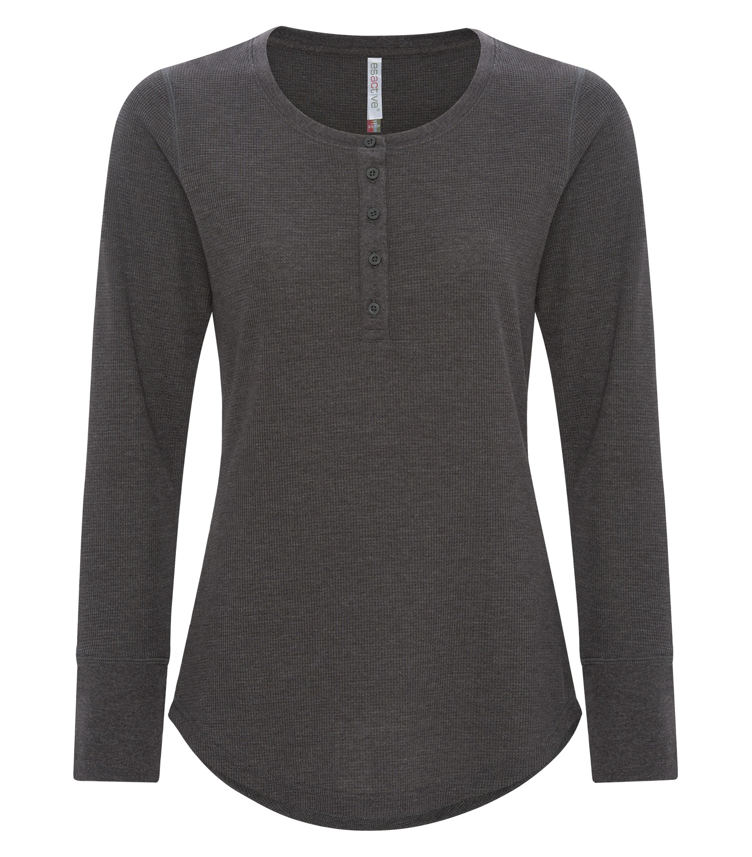 ATC? ESACTIVE? VINTAGE THERMAL LONG SLEEVE LADIES' HENLEY (ATC8064L)