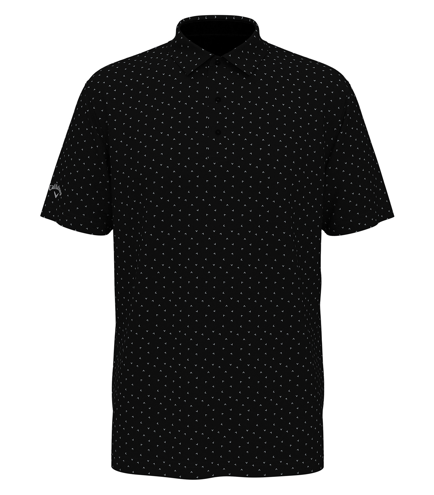 CALLAWAY MICRO CHEV PRINT POLO (CGM791)