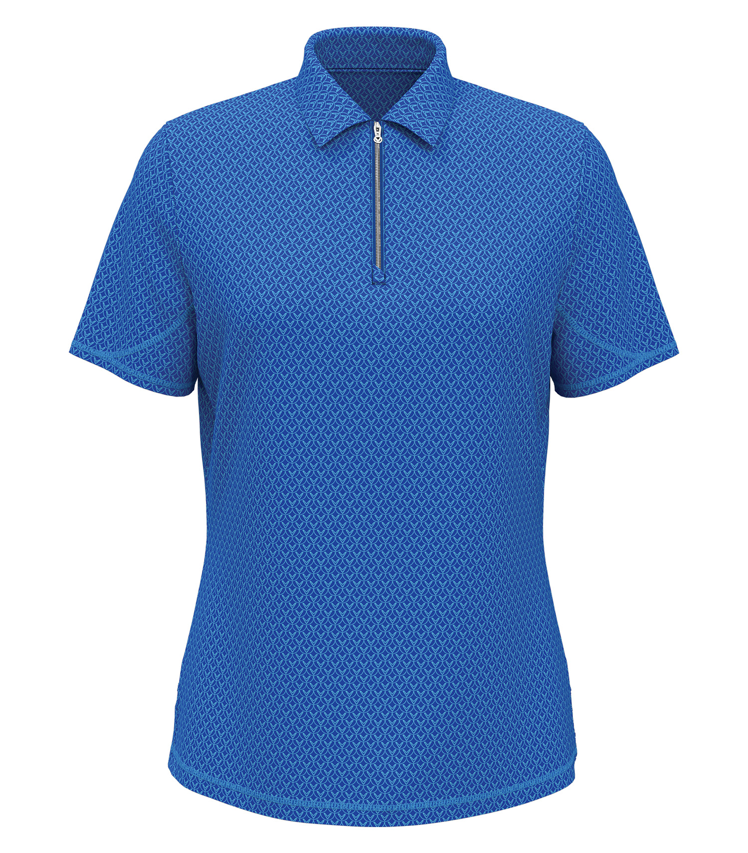 CALLAWAY ALL-OVER STITCHED CHEV LADIES? POLO (CGW792)