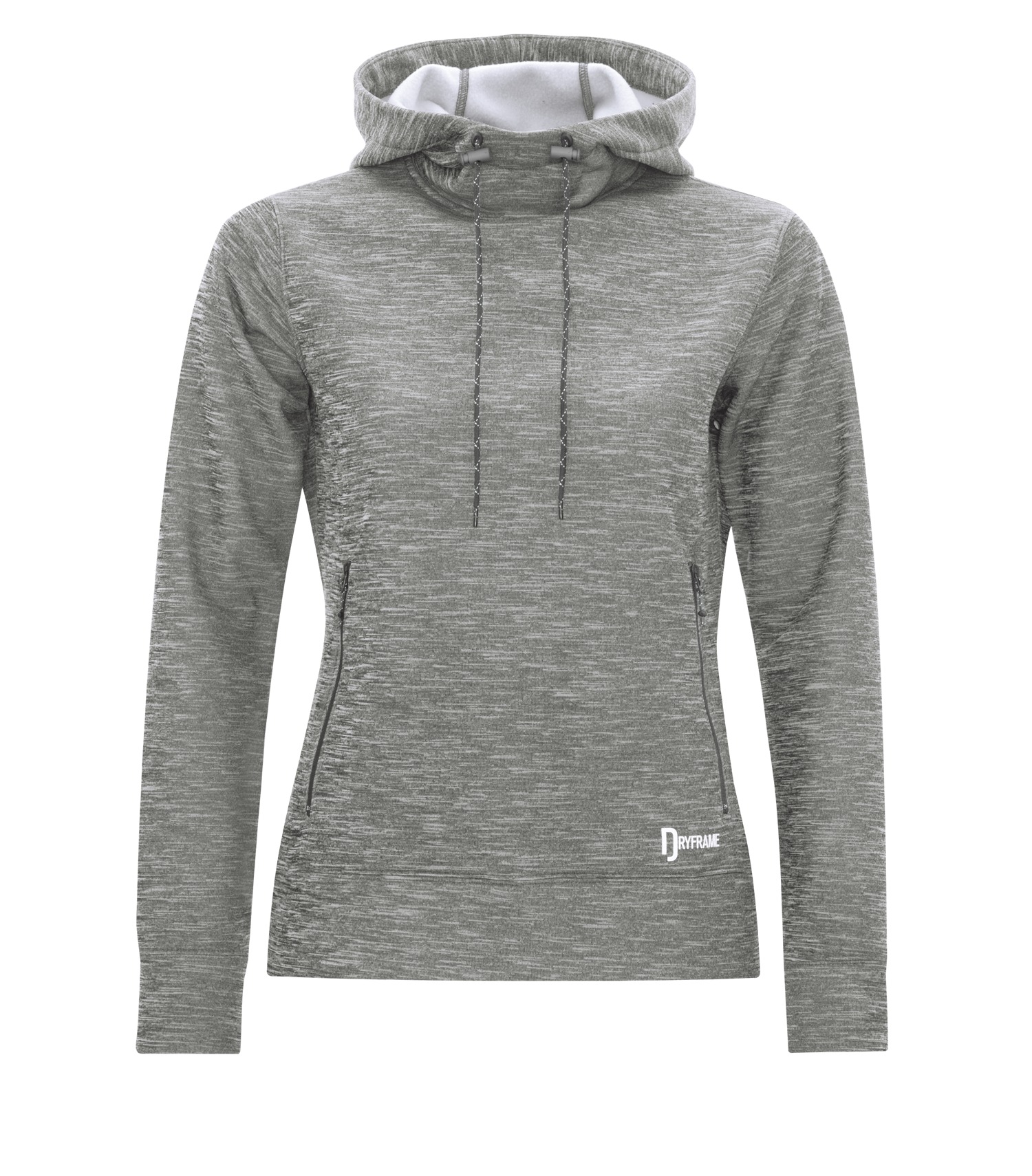 DRYFRAME? DRY TECH WATER RESISTANT FLEECE LADIES' PULLOVER HOODIE (DF7656L)