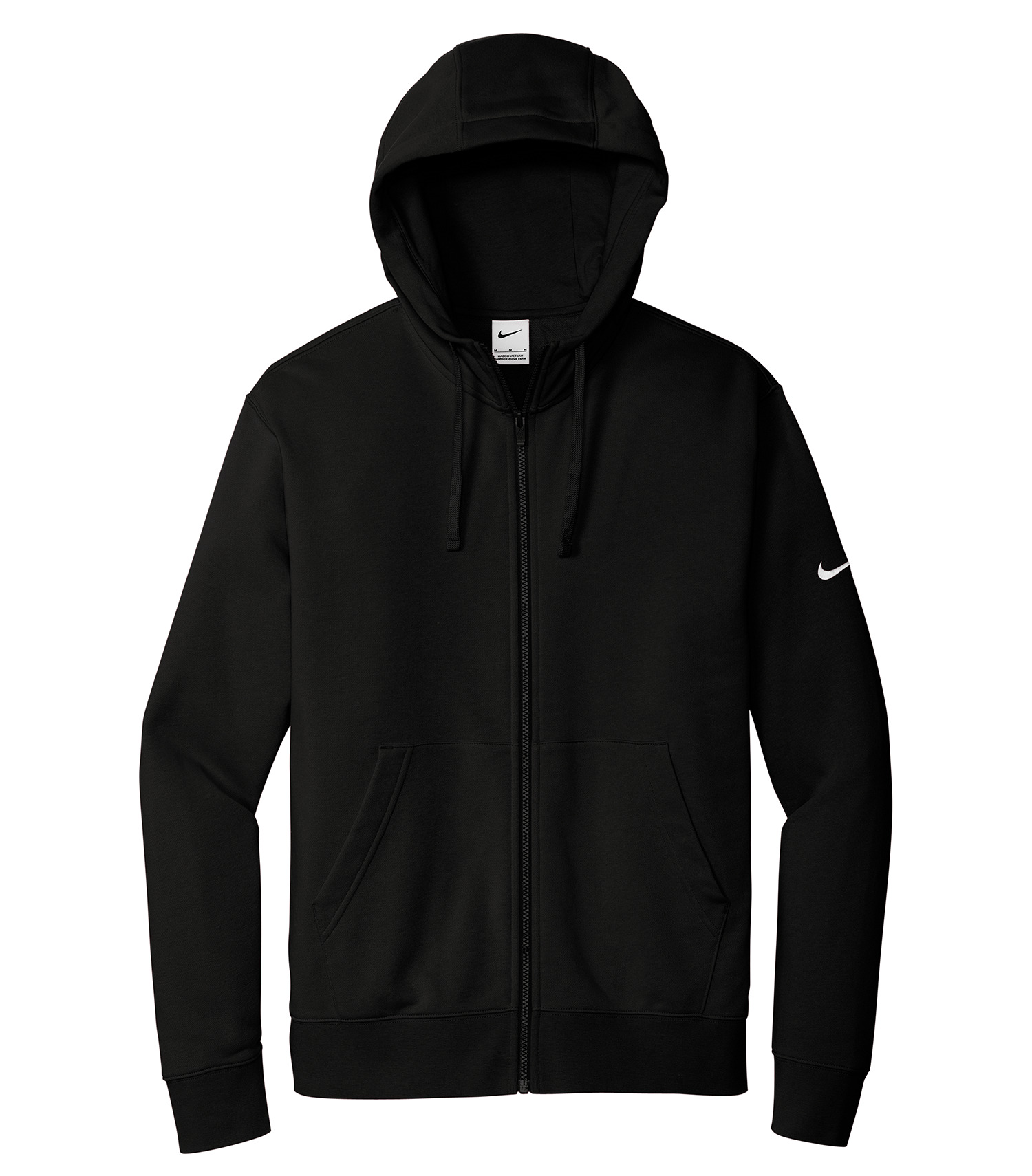 NIKE CLUB FLEECE SLEEVE SWOOSH FULL ZIP HOODIE (DR1513)