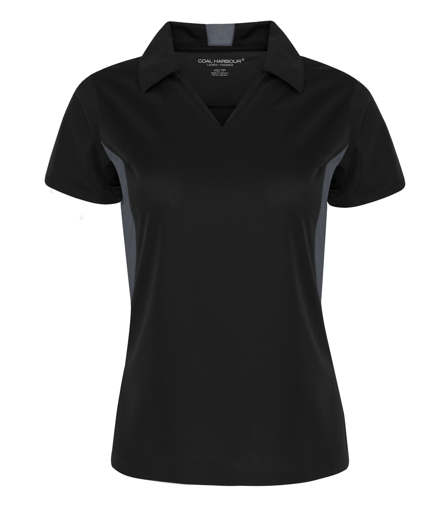 COAL HARBOUR? SNAG RESISTANT COLOUR BLOCK LADIES' POLO (L4001)