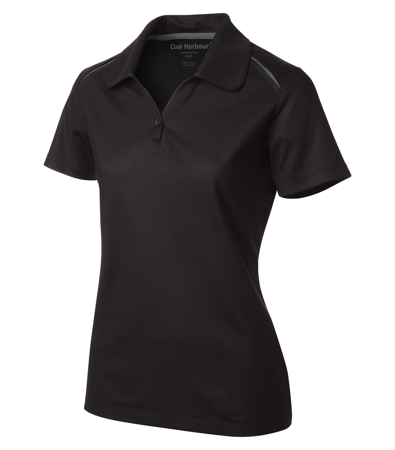 COAL HARBOUR? SNAG RESISTANT CONTRAST INSET LADIES' POLO (L4002)