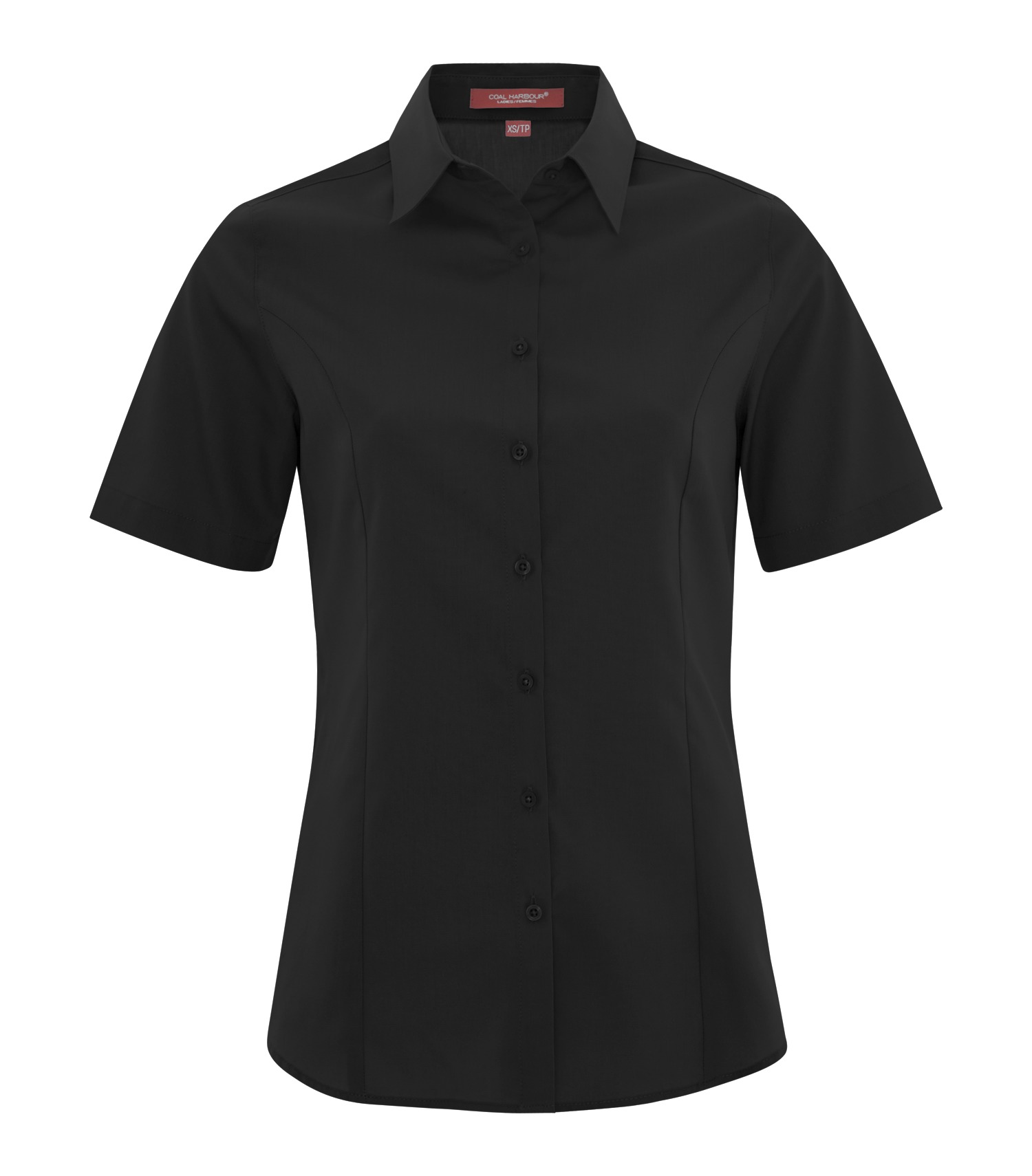 COAL HARBOUR? EVERYDAY SHORT SLEEVE WOVEN LADIES' SHIRT (L6021)