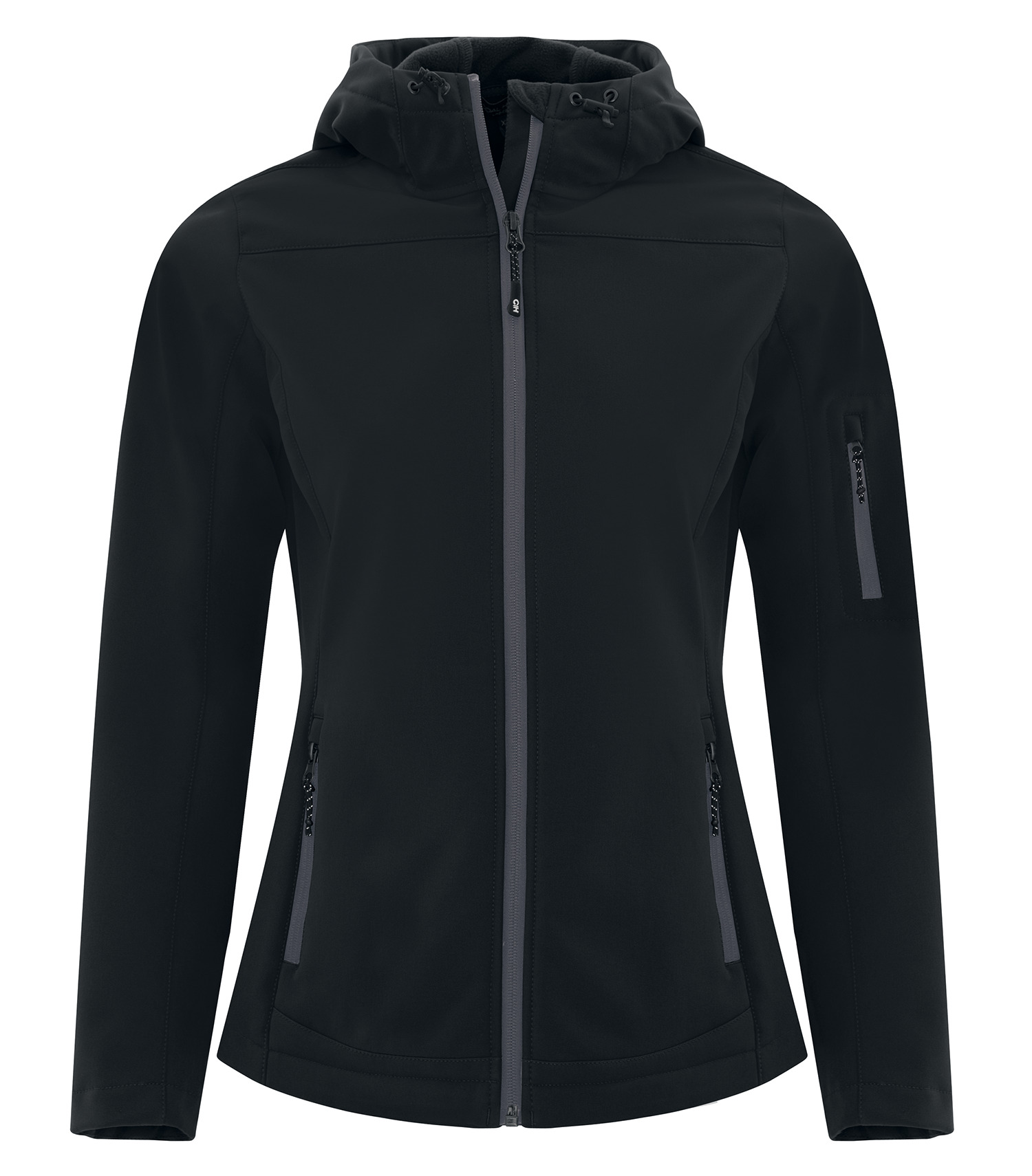 COAL HARBOUR? EVERYDAY HOODED WATER REPELLENT STRETCH SOFT SHELL LADIES' JACKET (L7605)