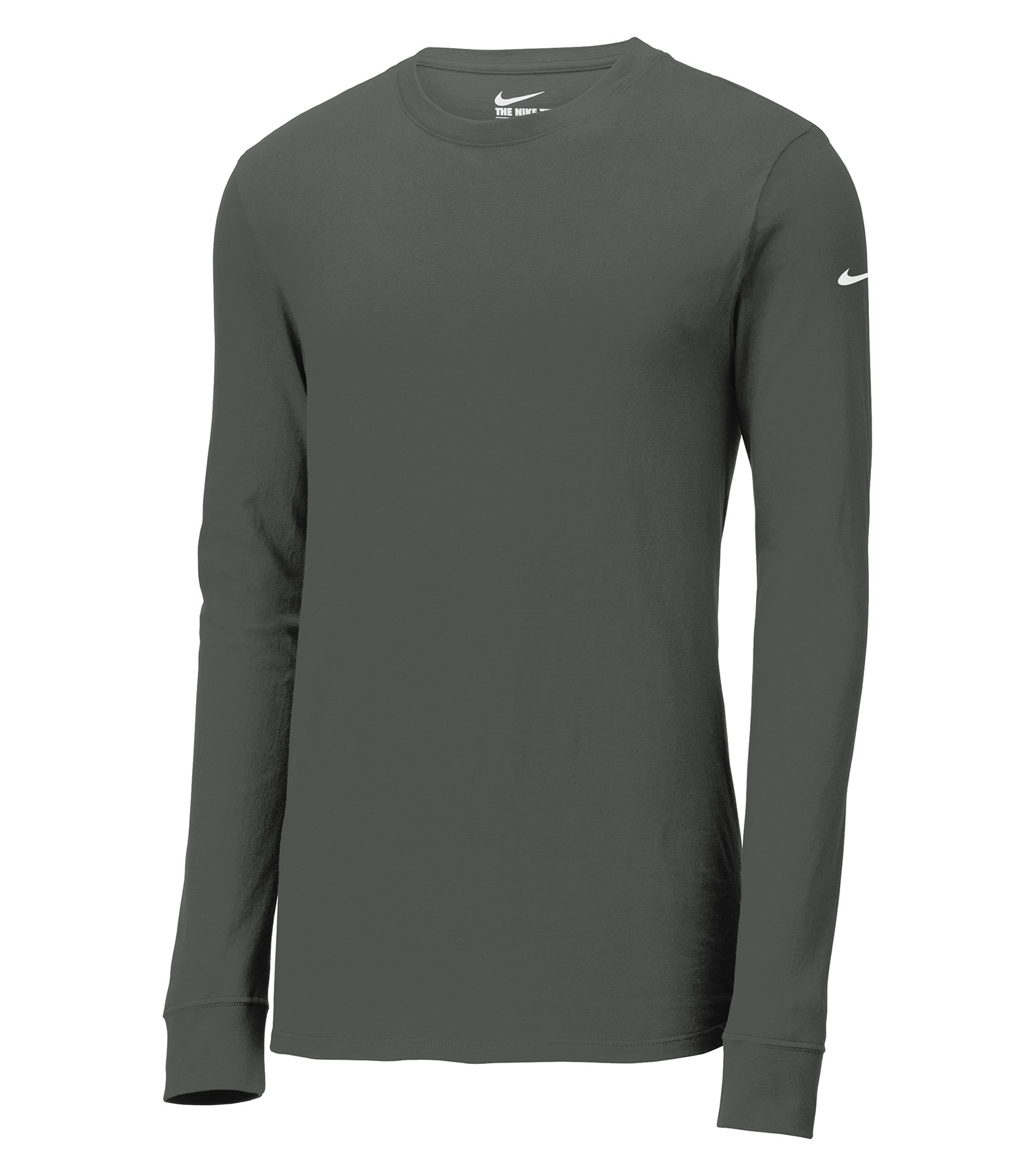 NIKE Dri-FIT COTTON/POLY LONG SLEEVE TEE (NKBQ5230)