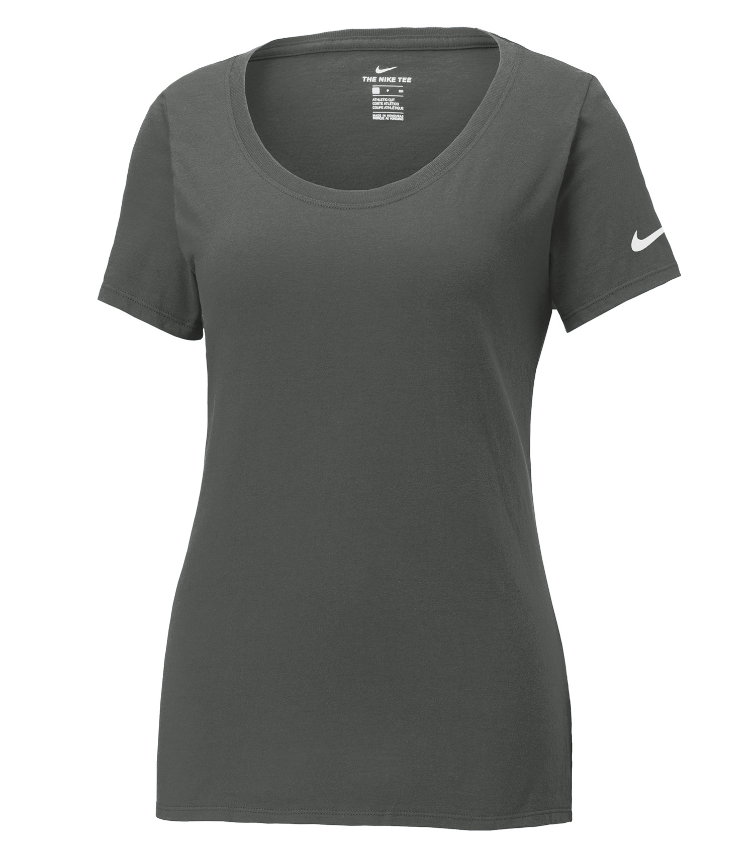NIKE Dri-FIT COTTON/POLY SCOOP NECK LADIES' TEE (NKBQ5234)