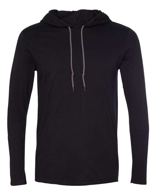 GILDAN UNISEX SOFTSTYLE? LIGHTWEIGHT HOODED LONG SLEEVE T-SHIRT (987)