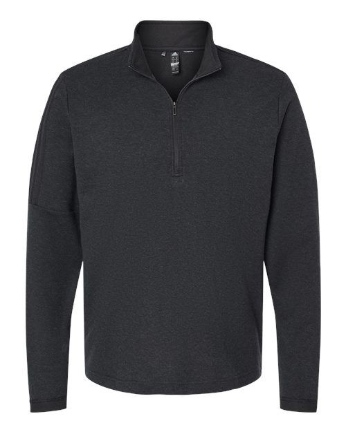 ADIDAS MEN'S 3-STRIPES QUARTER-ZIP SWEATER PULLOVER (A554)