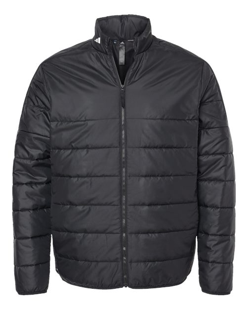 ADIDAS MEN'S 3-STRIPES PUFFER FULL-ZIP JACKET (A570)