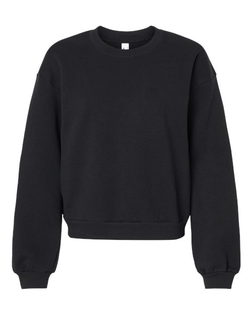 AMERICAN APPAREL WOMEN'S REFLEX FLEECE CREWNECK SWEATSHIRT (RF494)