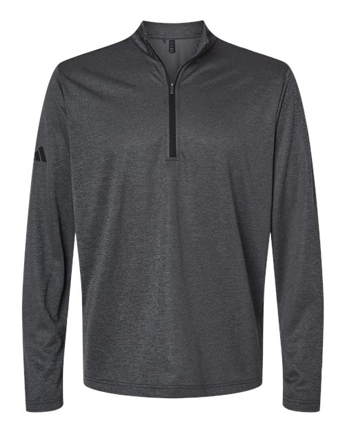 ADIDAS MEN'S SPACE DYED QUARTER-ZIP PULLOVER (A593)