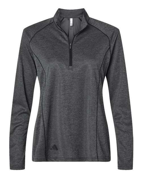 ADIDAS WOMEN'S SPACE DYED QUARTER-ZIP PULLOVER (A594)