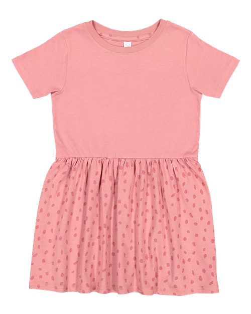 RABBIT SKINS TODDLER FINE JERSEY DRESS (5333)