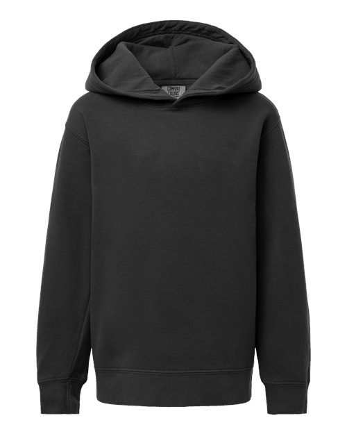 COMFORT COLORS YOUTH GARMENT-DYED LIGHTWEIGHT HOODED SWEATSHIRT (1467Y)