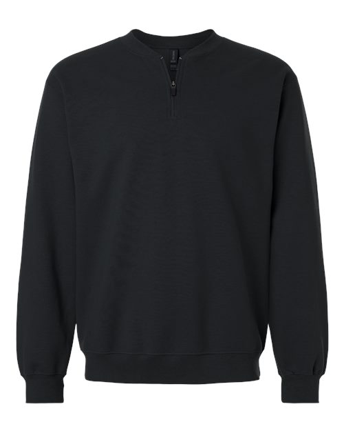 GILDAN UNISEX SOFTSTYLE? MIDWEIGHT QUARTER-ZIP SWEATSHIRT (SF008)