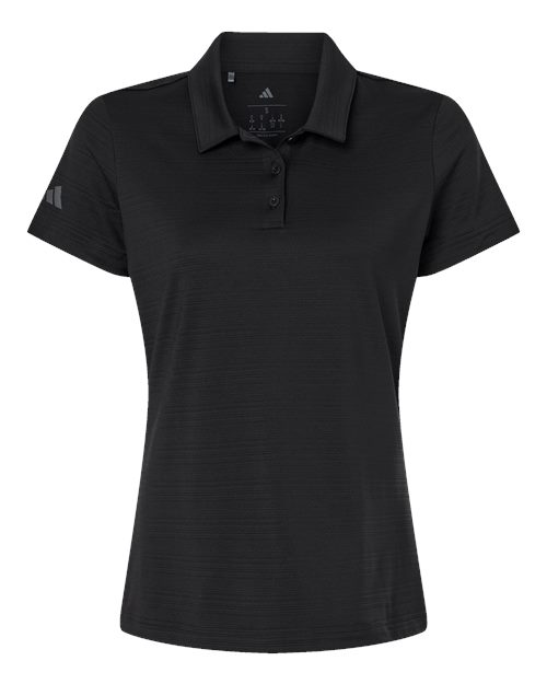 ADIDAS WOMEN'S TEXTURED STRIPE POLO (A707)