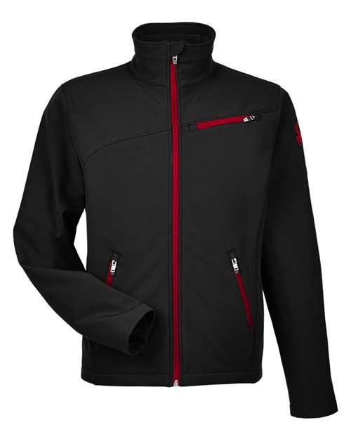 SPYDER MEN'S TRANSPORT SOFT SHELL JACKET (187334)