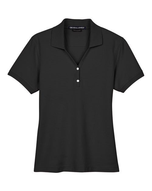 DEVON & JONES WOMEN'S PIMA PIQU? POLO (D100W)