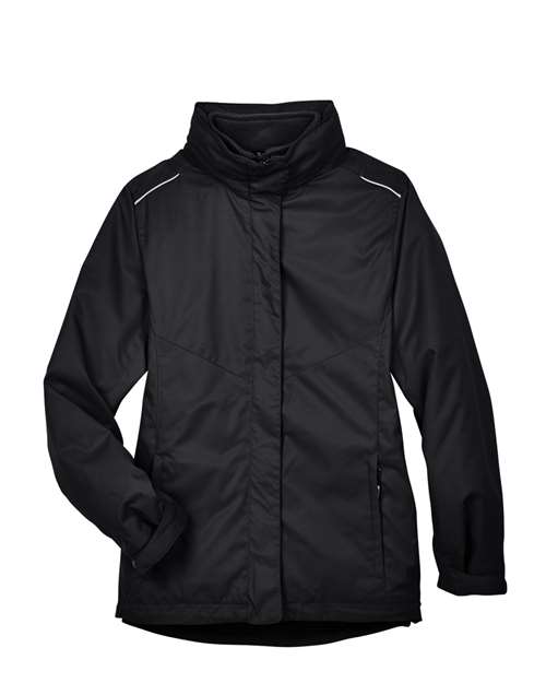 CORE365 WOMEN'S 3-IN-1 JACKET WITH FLEECE LINER (78205)