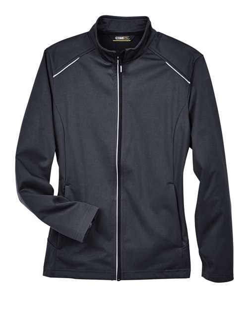 CORE365 WOMEN'S TECHNO LITE THREE-LAYER KNIT TECH-SHELL (CE708W)
