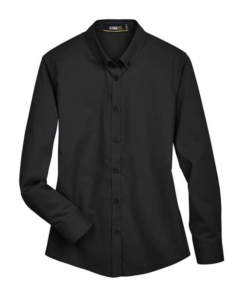 CORE365 WOMEN'S OPERATE TWILL SHIRT (78193)