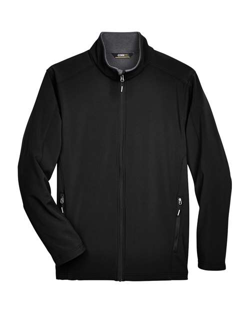 CORE365 MEN'S TALL CRUISE TWO-LAYER FLEECE BONDED SOFT?SHELL JACKET (88184T)
