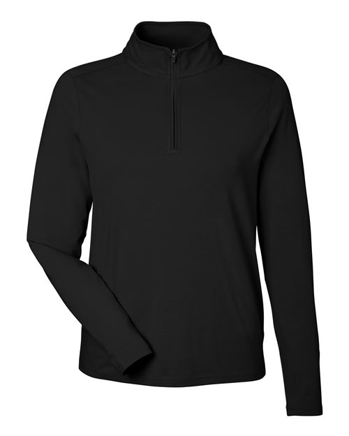 DEVON & JONES WOMEN'S RALEIGH STRETCH QUARTER-ZIP PULLOVER (DG425W)