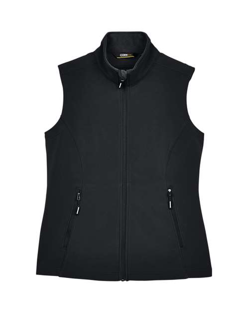 CORE365 WOMEN'S CRUISE TWO-LAYER FLEECE BONDED SOFT?SHELL VEST (CE701W)