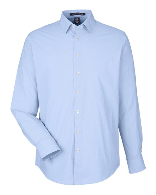 DEVON & JONES MEN'S CROWNLUX PERFORMANCE? MICROSTRIPE DRESS SHIRT (DG537)