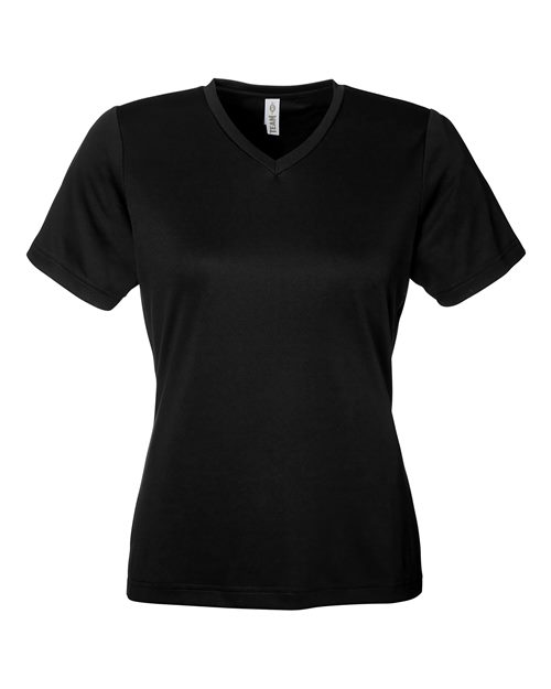 TEAM 365 WOMEN'S ZONE PERFORMANCE MESH T-SHIRT (TT15W)