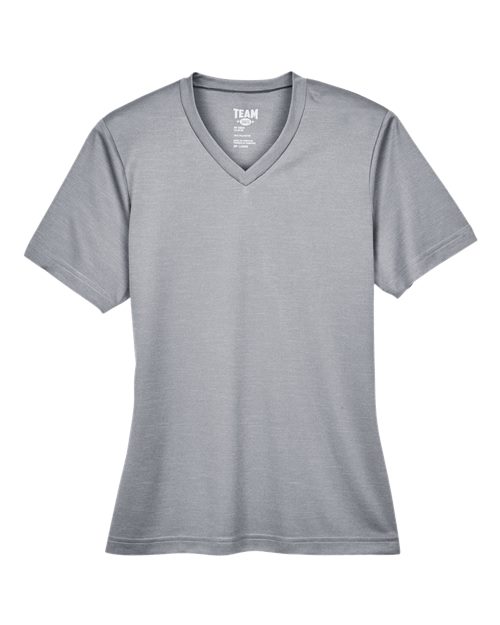 TEAM 365 WOMEN'S SONIC HEATHER PERFORMANCE T-SHIRT (TT11HW)