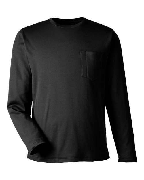 HARRITON UNISEX CHARGE SNAG AND SOIL PROTECT LONG SLEEVE T-SHIRT (M118L)