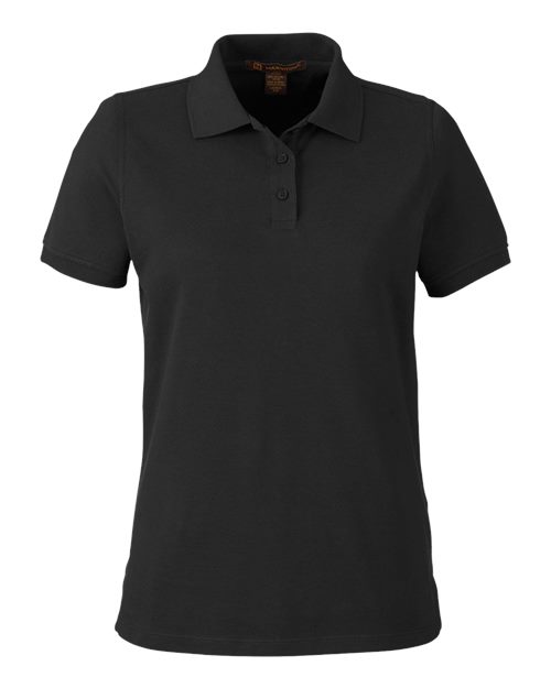 HARRITON WOMEN'S VALIANT COTTON SNAG PROTECT POLO (M205W)