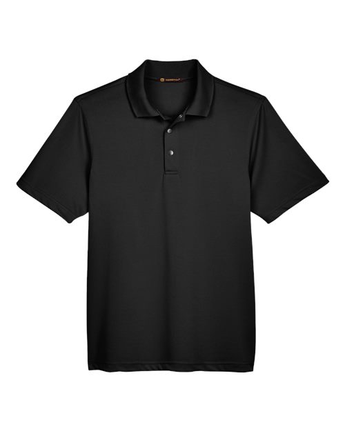 HARRITON MEN'S ADVANTAGE SNAG PROTECTION PLUS IL SNAP PLACKET POLO (M345)