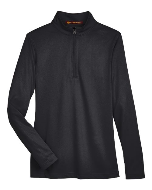 HARRITON WOMEN'S ADVANTAGE SNAG PROTECTION PLUS QUARTER-ZIP PULLOVER (M748W)