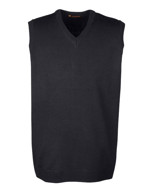 HARRITON MEN'S PILBLOC? V-NECK SWEATER VEST (M415)