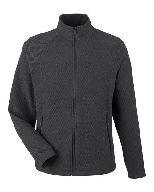 NORTH END MEN'S SPIRIT TEXTURED FULL-ZIP (NE727)
