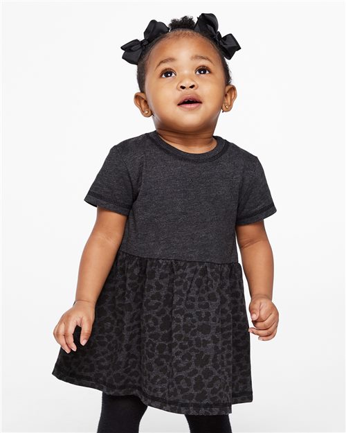 RABBIT SKINS INFANT FINE JERSEY DRESS (5330)