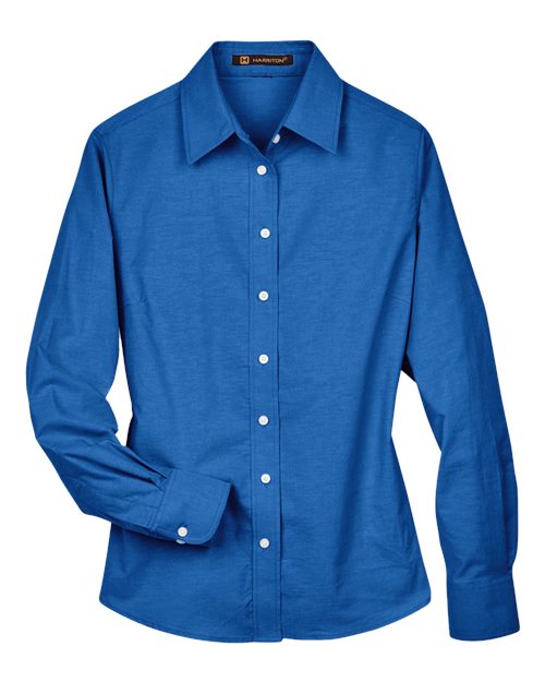 HARRITON WOMEN'S OXFORD DRESS SHIRT (M600W)