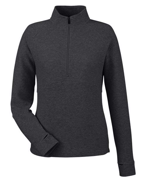 NORTH END WOMEN'S SPIRIT TEXTURED QUARTER-ZIP PULLOVER (NE725W)