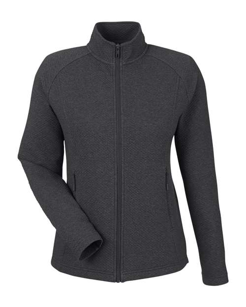 NORTH END WOMEN'S SPIRIT TEXTURED FULL-ZIP (NE727W)