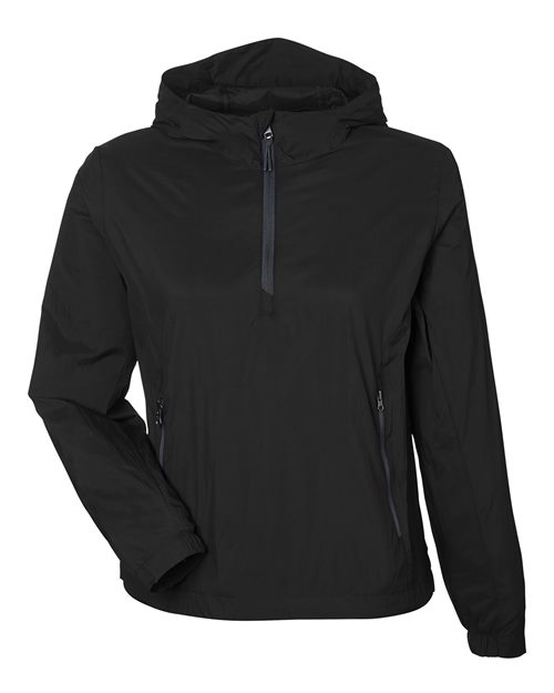 NORTH END WOMEN'S AURA LIGHTWEIGHT PACKABLE ANORAK (NE810W)