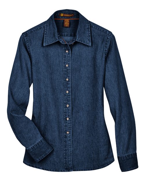 HARRITON WOMEN'S DENIM SHIRT (M550W)