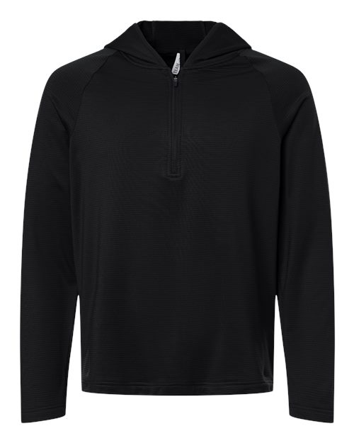 TEAM 365 MEN'S QUALIFY QUARTER-ZIP HOODED PULLOVER (TT200)