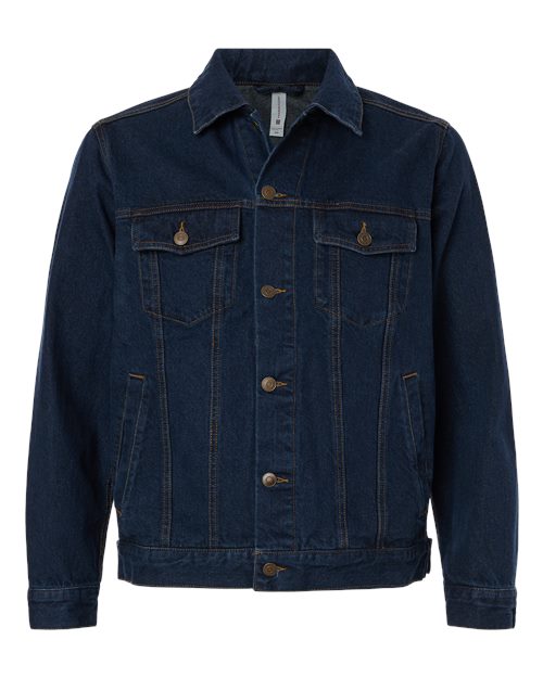 HARRITON UNISEX COOPER DENIM JACKET (M75)